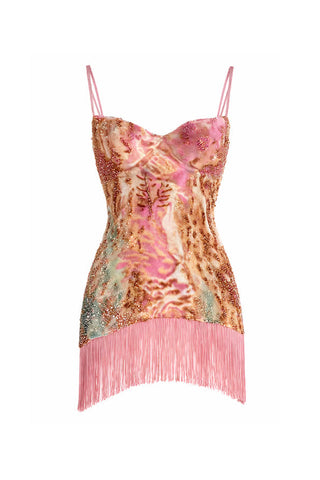 XOXO Fringe Dress