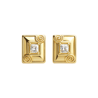 Bianca Rectangle Studs