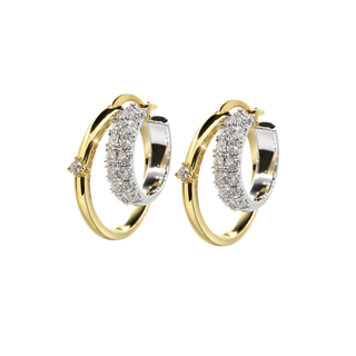 Paloma Double Hoop Earrings